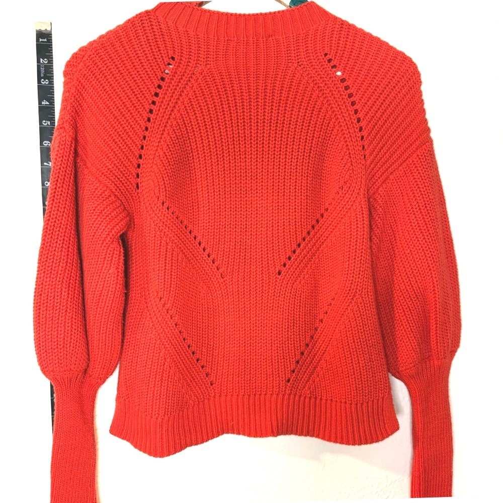 NWT JOIE Landyn Cotton Cashmere Pointelle Sweater - Desert Rose - Size S
